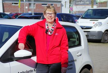Marina Wähnke, Leiterin des ambulanten Pflegedienstes des DRK-Kreisverbandes Osterholz e.V., gibt Tipps für pflegende Angehörige in Corona-Zeiten. Foto: eb
