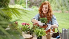 Mit Kübel- oder Balkonpflanzen lassen sich ganz einfach schöne Akzente im Garten oder auf der Terrasse setzen. Weitere Ideen und nützliche Tipps für die Gestaltung des Außenbereichs sind über die Online-Suche zu finden. Foto: djd/Gelbe Seiten/Getty Images/Katarzyna Bialasiewicz