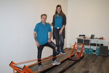 Myriam Rosanowitsch eröffnet am 1. Juli ihre Physiotherapie-Praxis „MyPhysioFit“in Gnarrenburg. Bereits ab Montag können Patient*innen Termine anfragen. Fotos: frenk