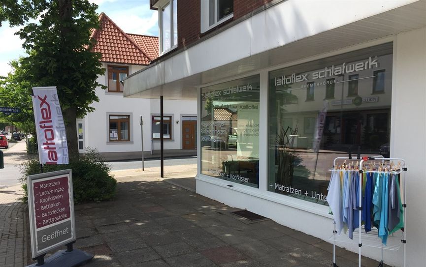 Das Lattoflex-Sortiment ist ab sofort in der Bahnhofstraße 10 zu Hause. Foto: eb