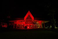 Das Stadeum von vorne. Foto: Marc Dammann