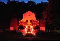 Der Barkenhoff in Worpswede bei der "Night of Light". Foto: Marion Jenke