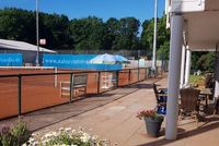 Auf der Anlage vom Tennisclub Osterholz findet am 11. Juli ein Tag der offenen Tür statt.  Foto: eb
