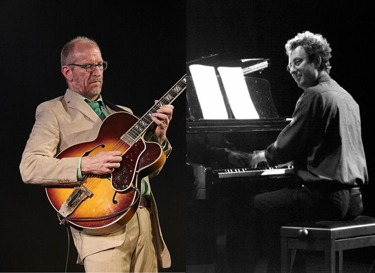 Jörg Seidel und Joe Dinkelbach sind am kommenden Freitag, 17. Juli beim ersten Konzert der Reihe „Wir wollen doch nur spielen!“ in Bremervörde zu hören.  Foto: eb