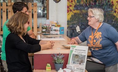 Die Bremervörder Beschäftigungsgesellschaft (BBG) gibt die Mehrwertsteuersenkung nicht an ihre Kund*innen weiter - sondern an die Tafel. Foto: eb
