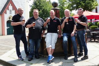 Das Organisationsteam v.l.n.r.: Sebastian Dippe, Tim Schwarzrock, Frank Wätjen, Jürgen Bohling und Thomas Rühl. Foto: eb