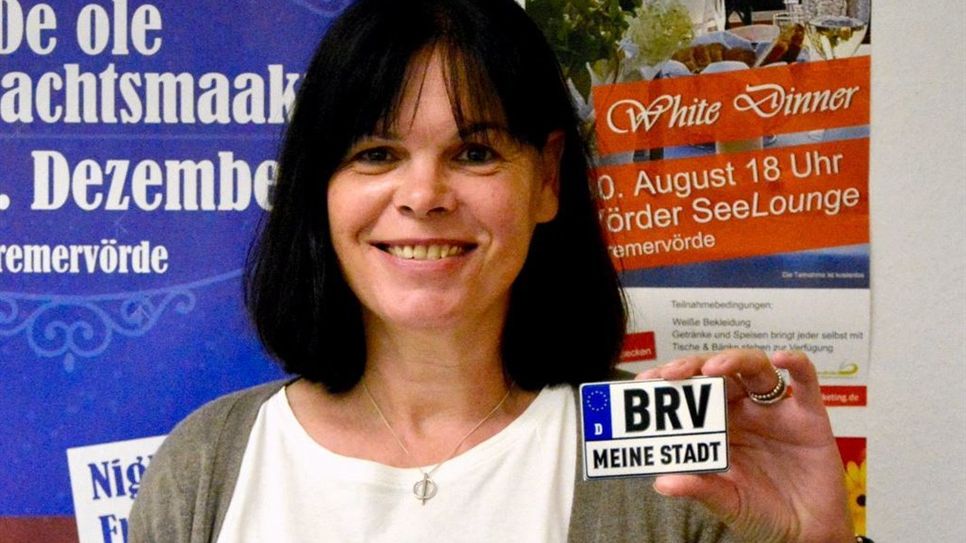 Bärbel Hensel stelt neue Aktionen des Bremervörder Citiy- und Stadmarketing e.V. vor.  Foto: rgp