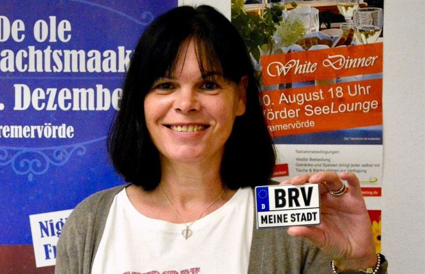 Bärbel Hensel stelt neue Aktionen des Bremervörder Citiy- und Stadmarketing e.V. vor.  Foto: rgp