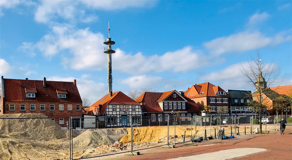 Jeder weiß: Mit Humor erscheint selbst die Tristesse eines Lochs in einem anderen Licht. Foto: rpg