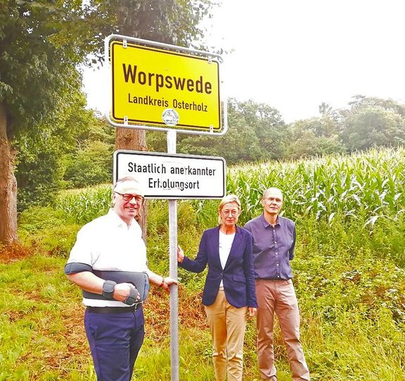Ganz sichere Nummer: Worpswede wurde erneut als staatlich anerkannter Erholungsort ausgezeichnet. Foto: pvio