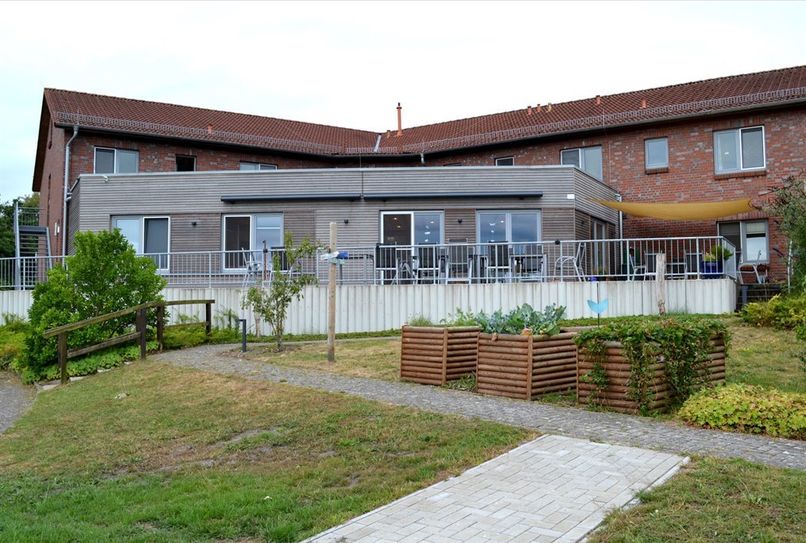 Der große Umbau des Wohnhauses „Am Buchenknick“ wurde 2016 abgeschlossen, dabei wurden unter anderem die Gemeinschaftsräume erweitert und eine neue Terrasse angebaut.
 Foto: Lebenshilfe Bremervörde/Zeven