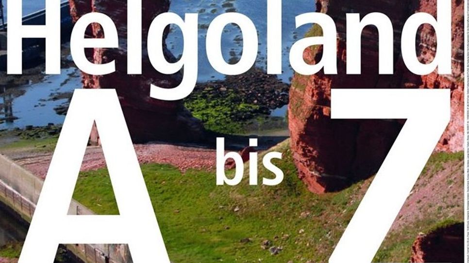 Der neu erschienene Reiseführer „Helgoland A-Z“ von Björn Bischoff.  Foto: eb