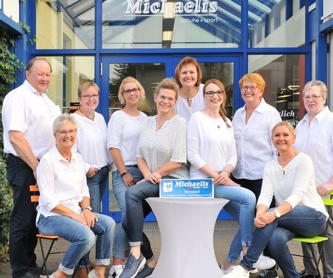 Das Team vom Schuhhaus Michaelis berät seit jeher kompetent und legt großen Wert auf Qualität und Passform   Foto: eb
