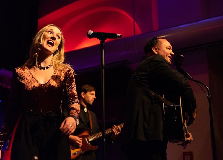 The Line Walkers sind am 26. September im Logehuus in Hesedorf zu Gast.  Foto: eb