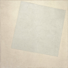 Einfach mal inne halten, wenn man einen schlechten Tag hatte und seinen Frust nicht bei jemand anderen abladen. Die Person hatte wahrscheinlich auch einen schlechten Tag. (Bild: Weiß auf Weiß, Malevich/commons)