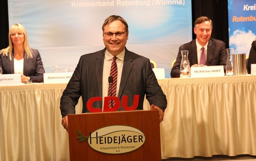 Chef der CDU-Kreistagsfraktion Marco Prietz hat große Ziele. 
 Foto: eb
