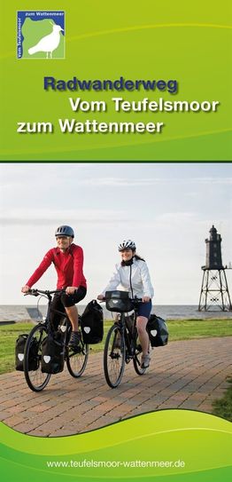 Naturerlebnis zwischen Elbe, Weser und Nordsee: Die Faltkarte zum Radfernweg „Vom Teufelsmoor zum Wattenmeer“ wurde neu aufgelegt.  Foto: eb