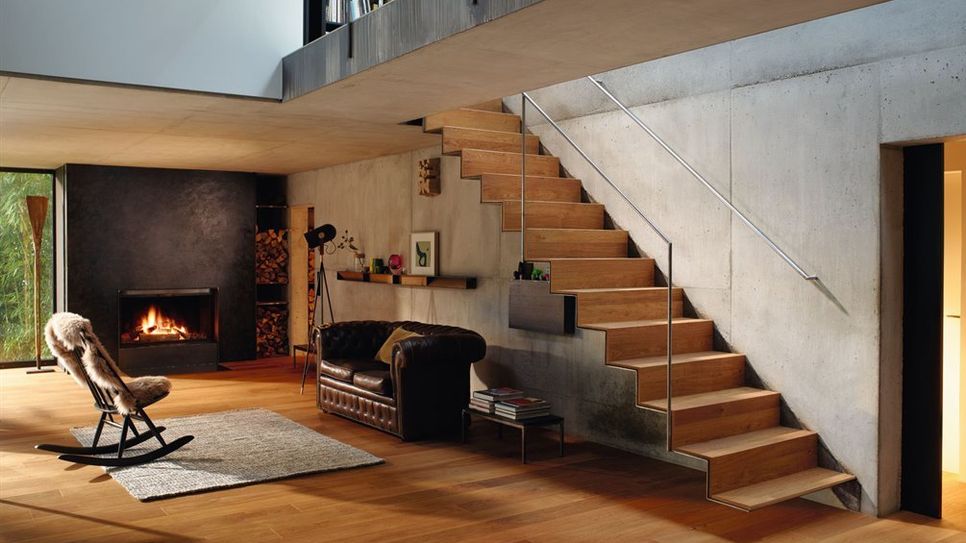 Mit den passenden Elementen zur Treppengestaltung erhalten Räume ein stilvolles Gesamtkonzept. Foto: djd/Hamberger Flooring