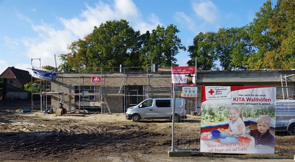 Natalie Berz wird die neue DRK-Kindertagesstätte in Wallhöfen leiten.  Fotos: eb