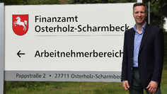 Jobst Weimann tritt die Nachfolge von Katharina von Ohr an, seit August ist er Vorsteher des Finanzamts in Osterholz-Scharmbeck. Foto: Finanzamt Osterholz-Scharmbeck
