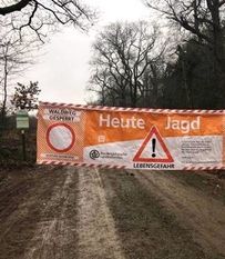 Im Wald bei Holste wird am kommenden Freitag, 6. November gejagt. Foto: eb