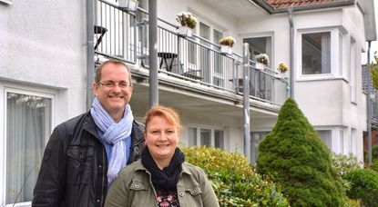 Petra und Heinz Ukena blicken optimistisch in die Zukunft. Foto: rgp