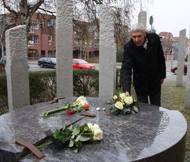 „Eine klare Haltung gegen Antisemitismus und Rassismus sollte uns stets im Alltag begleiten“, so Bürgermeister Torten Rohde.  Foto: eb