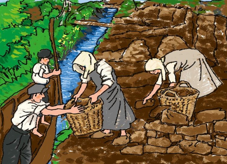 Die Illustrationen stammen von Regina Berndt aus Worpswede. Foto: eb