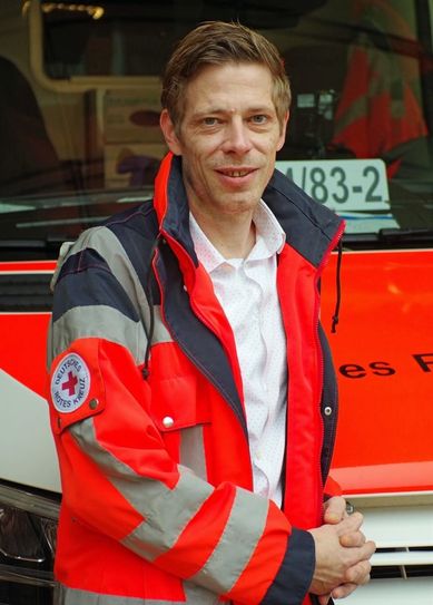 Gerit Beckmann ist der neue Leiter Rettungsdienst und Katastrophenschutz beim DRK-Kreisverband Osterholz.  Foto: eb