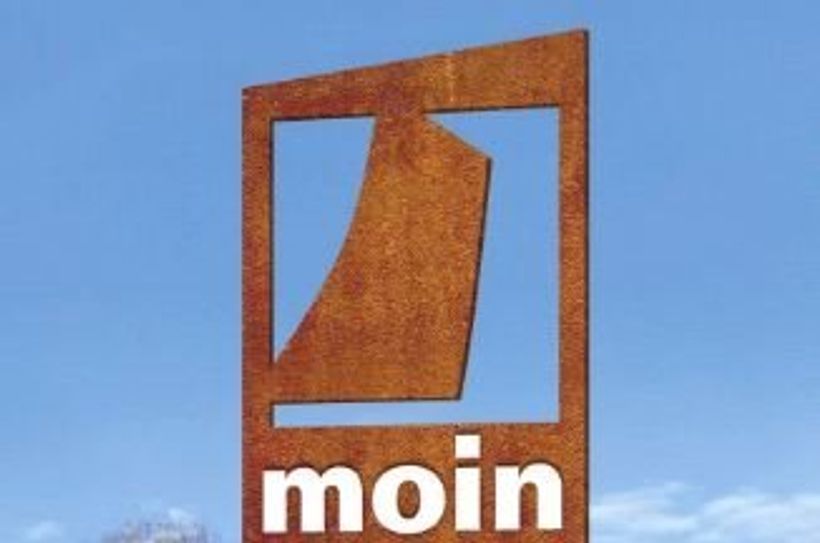 In Worpswede sagt man Moin. Von dieser Skulptur, entworfen von Andreas Lange, wird man künfitg im Künstler:innendorf begrüßt.