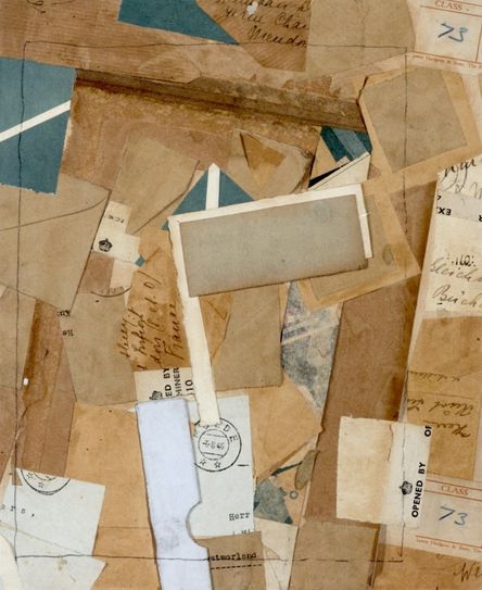 Ungleiche Teile bilden ein versöhntes Ganzes. Kurt Schwitters, France 1946/ wiki commons