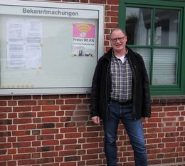 Stefan Somnitz ist der neue Ansprechpartner für die Bürger:innen im Ort.  Foto: kh