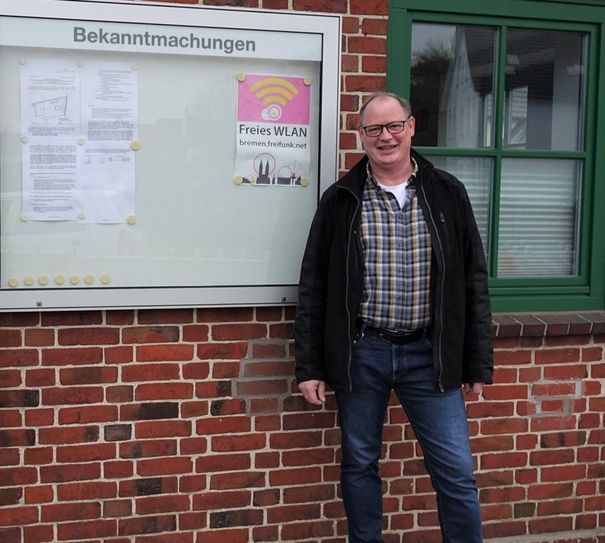 Stefan Somnitz ist der neue Ansprechpartner für die Bürger:innen im Ort.  Foto: kh
