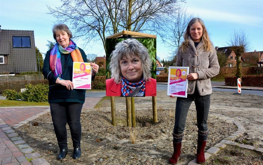 Annette Huhmann (li.) und Katja Poppe haben am Landes-Mentoring teilgenommen.  Foto: rgp