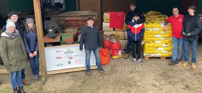 Dank der Spende sind die Sorgen um Futtermittel für die Tiere vorerst vom Tisch. Foto: eb