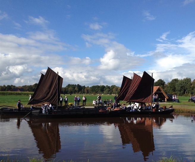 Vielleicht gibt es als Ersatz für das große Festwochenende im Juni eine Torfkahn-Skipper-Linie zwischen dem Karlshöfener Moor und Osterholz-Scharmbeck.  Foto: Findorffs Erben