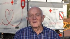 Der Bremervörder Stefan Pragmann erschien zu seiner 150. Blutspende.