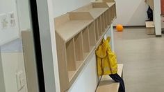 Viel Platz, um in Ruhe die Jacken an- und auszuziehen.