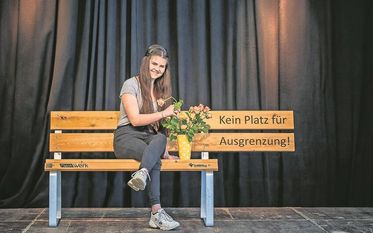 Mit seiner Fotoaktion „Kein Platz für Ausgrenzung“ will der Tandem-Verein aus Bremervörde für das Thema Inklusion sensibilisieren.