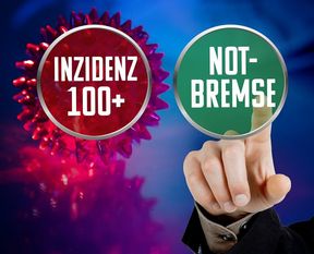 Wenn an drei aufeinanderfolgenden Tagen die Inzidenz über 100 liegt, tritt die Notbremse in Kraft.