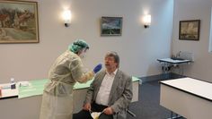 Reinhard Lindenberg beim Test. Foto: MedienDienstleistungen Poppe