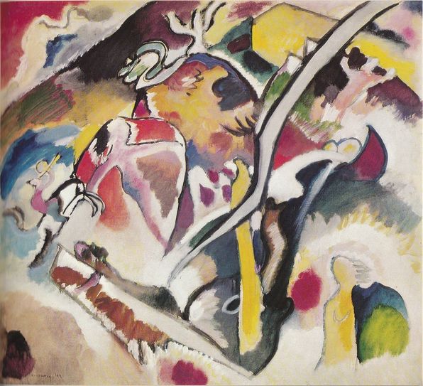 Nach uns die Sintflut? Das ist kein funktionierendes Prinzip in der Pandemiebekämpfung. (Bild: Kadinsky Sintflut, 1912)