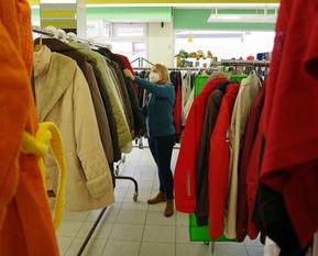 Am kommenden Dienstag öffnet der neue DRK-Shop in der Kirchenstraße. Foto: eb