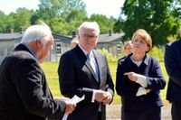 Es war das erste Mal in der Geschichte der Gedenkstätte, dass mit Frank-Walter Steinmeier ein Staaatsoberhaupt nach Sandbostel kam.