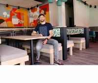 Leitet die Bäckerei-Filiale: Jorit Rolf-Pissarczyk