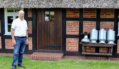 Hat schon richtig Lust: Günter Behrens. Er hofft auf gutes Wetter und zahlreiche Besucher:innen.