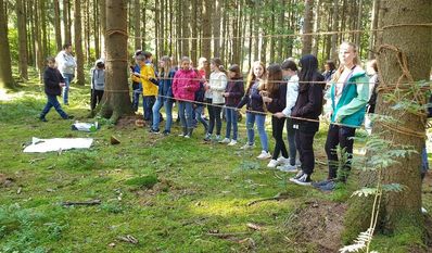 Zu den Projektklassen gehören auch Schüler:innen des Gymnasiums Osterholz-Scharmbeck. Foto: eb
