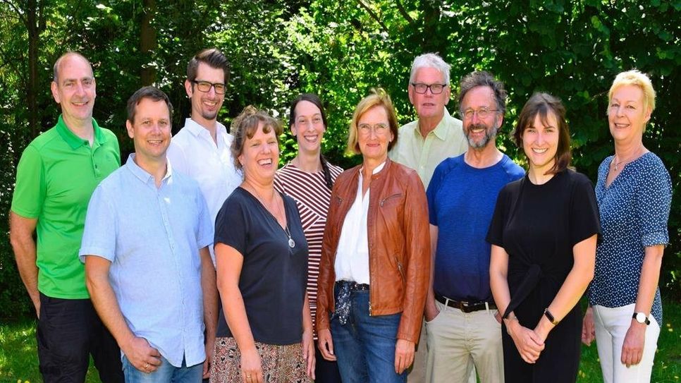 Die Kandidat:innen der Grünen für die Kommunalwahlen in Schwanewede. Foto: eb
