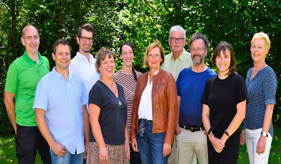Die Kandidat:innen der Grünen für die Kommunalwahlen in Schwanewede. Foto: eb