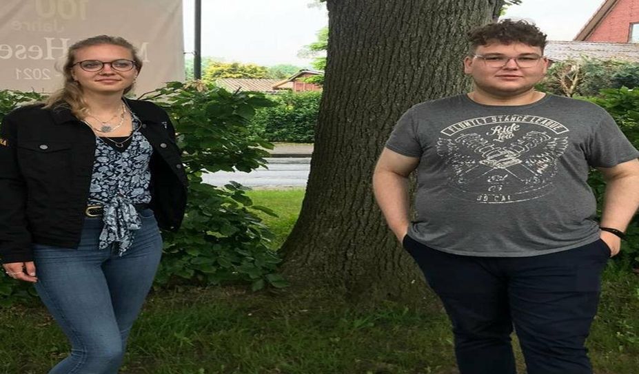 Joy Rosenberg und Lukas Hinz haben gute Chancen auf einen Platz im Kreistag.